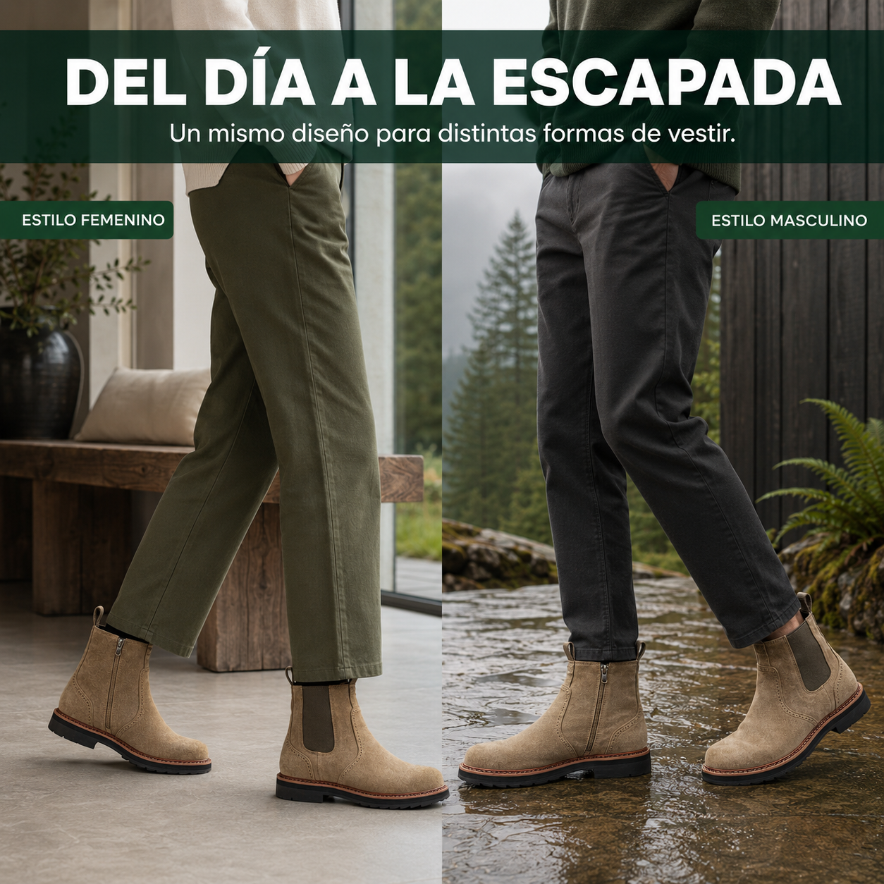 Botín Chelsea Unisex - Temporada invierno 2026