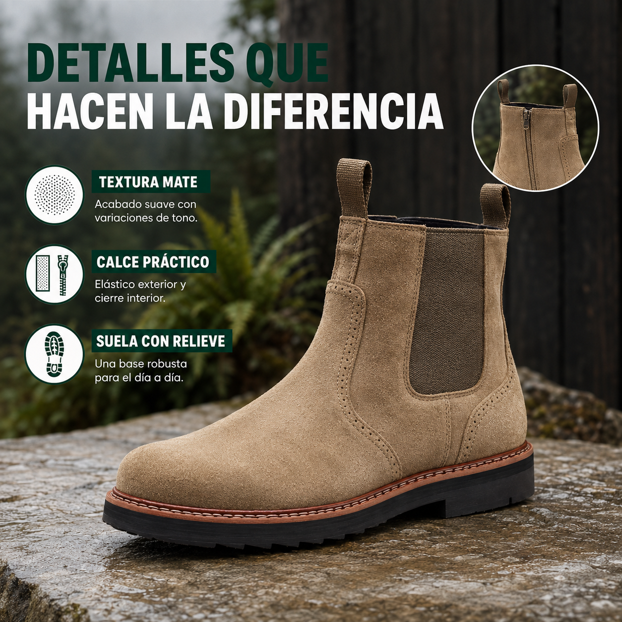 Botín Chelsea Unisex - Temporada invierno 2026