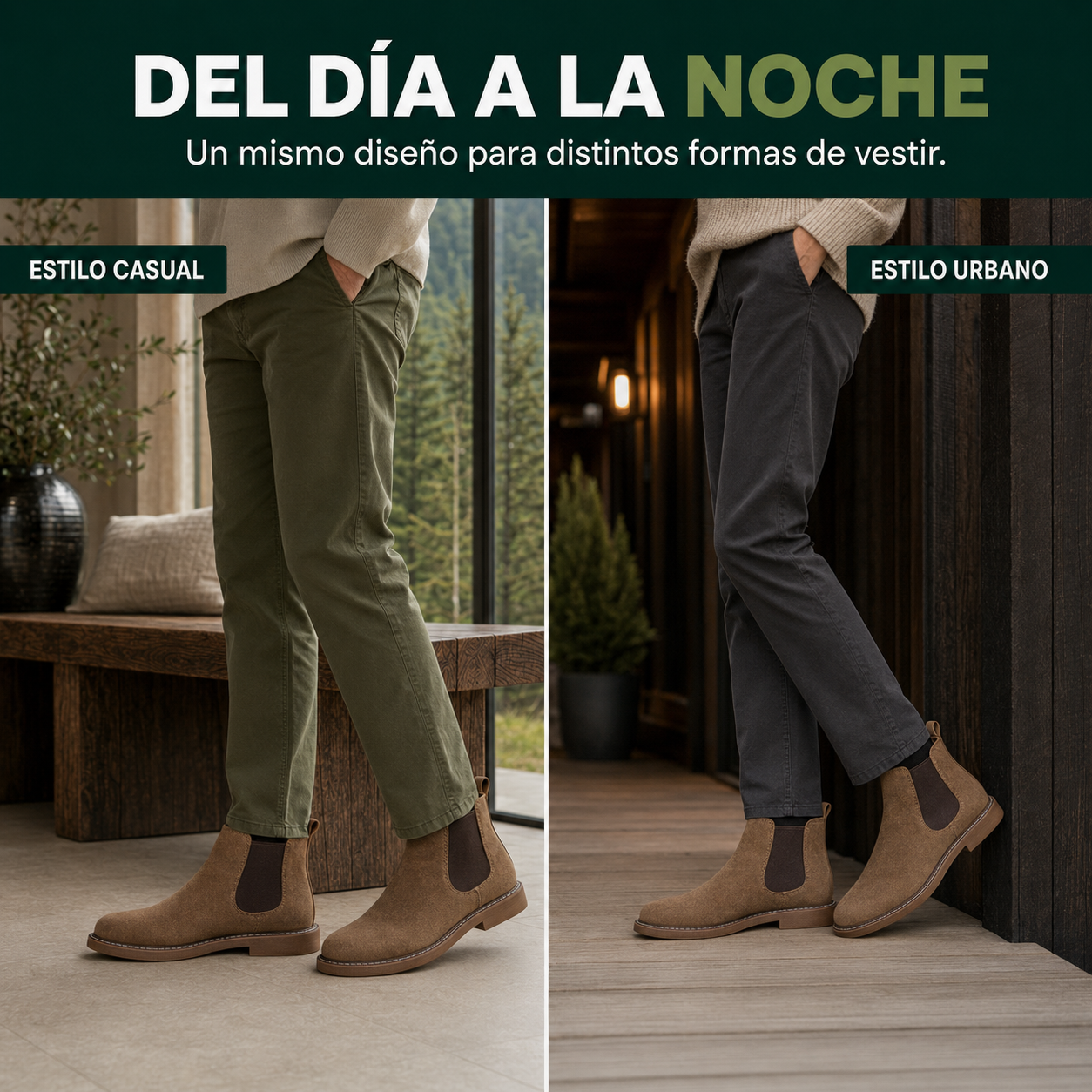 Botín Chelsea Roble - Temporada Invierno 2026