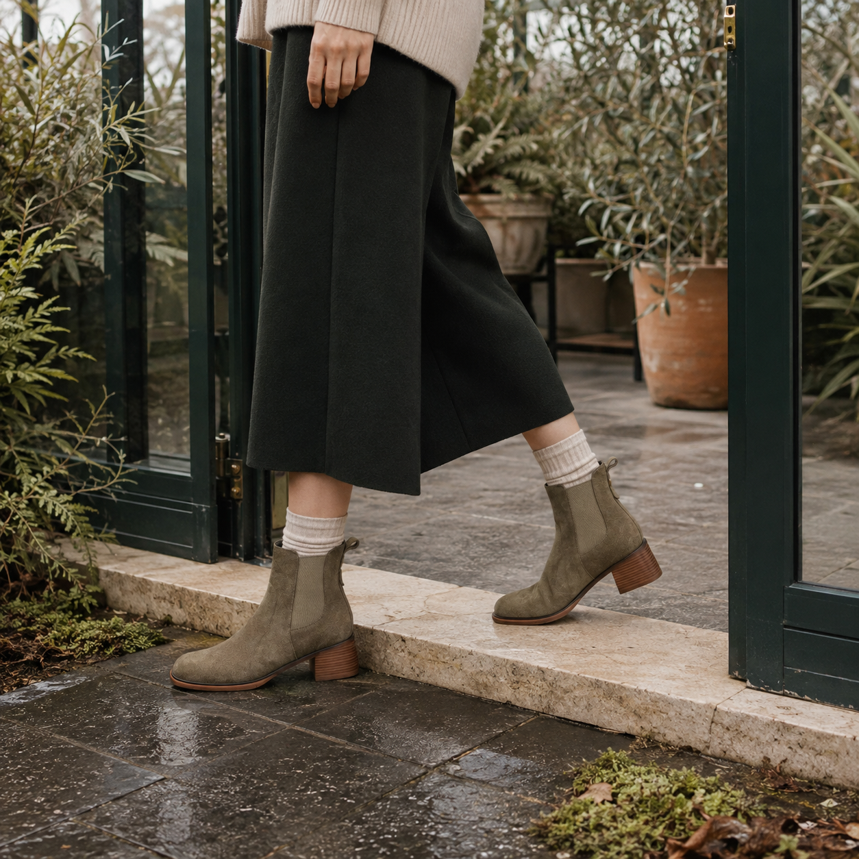 Botines Oliva - Temporada Invierno 2026